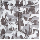 Trespass Μπουφάν σκύλου Printed Dog Rain Fleece Lined Coat